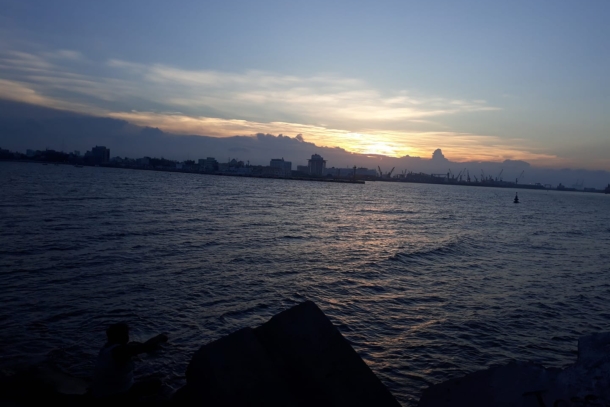 Fotografía del puerto de veracruz